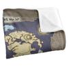 Avatar: The Last Airbender Silky Map Supersoft Blanket