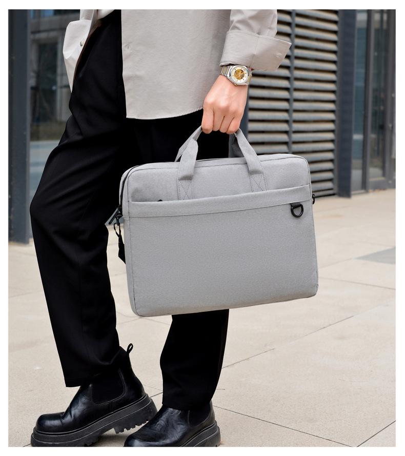 15.6-inch Cross-Border Business Laptop Bag - Large Capacity Handheld Briefcase with Custom Logo for Travel