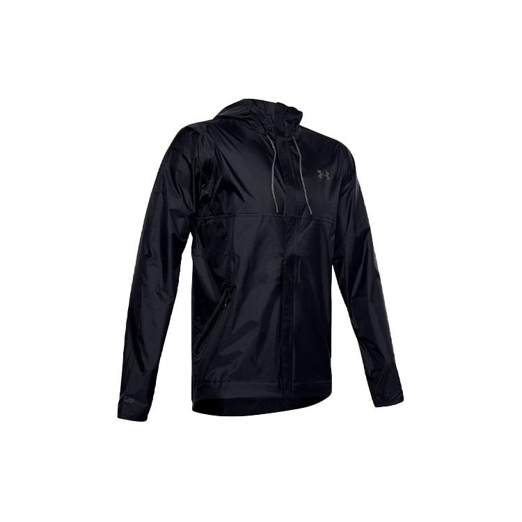 Men s Under Armour Cloudburst Shell Training Sports Jacket Black 1350950-001 L