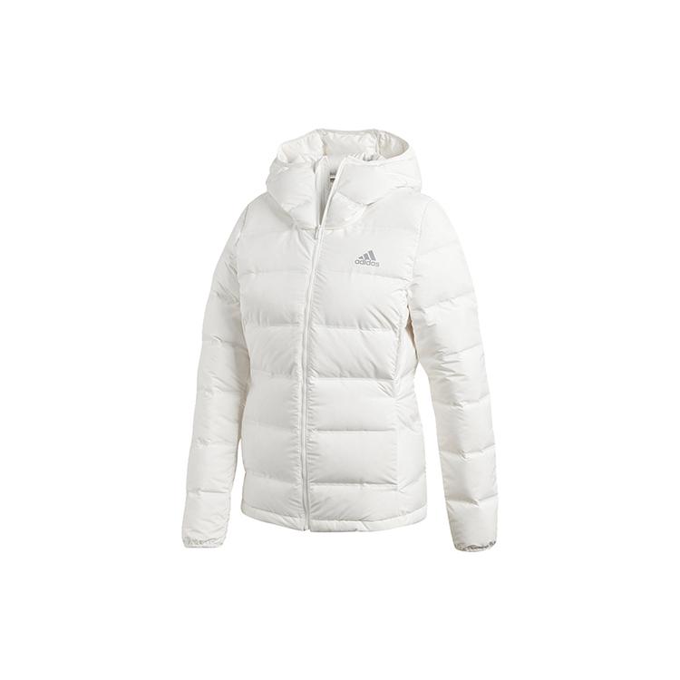 

Новая пуховая куртка Adidas Helionic Зимняя женская Ярко-белая BQ1927 XS
