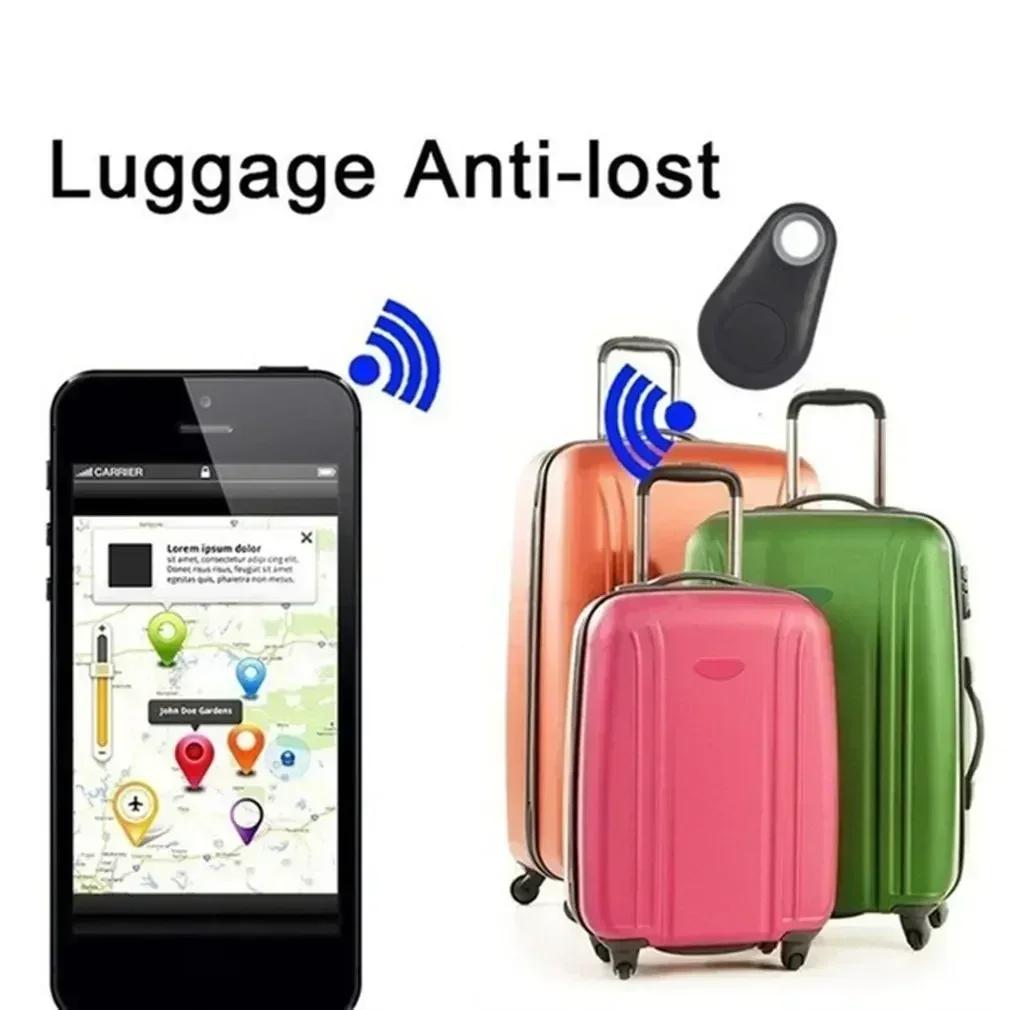 Mini Smart Bluetooth 4.0 GPS Tracker - Anti-Lost Alarm Tag for Pets, Dogs, Kids, Bags, Wallets & Keys (Wireless Finder)