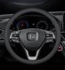 Honda Genuine Leather Steering Wheel Cover: Fits Accord, Civic, CRV, Haoying, Binzhi, XRV, Ultra-thin, Anti-slip.