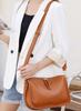 Ladies Fashi Commuting Handbags Female Natural Cowhide Casual  Crossbody Bag Women's Retro Cow Genuine Leather Shoulder Bags