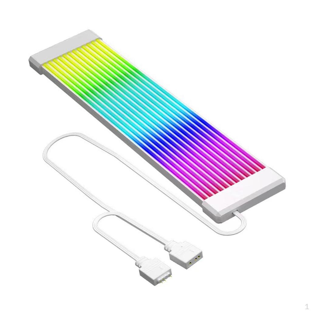 5V 3Pin ARGB Power Extension Cable Practical Safe Foldable Lightweight Simple to Use Led Lamp Strip