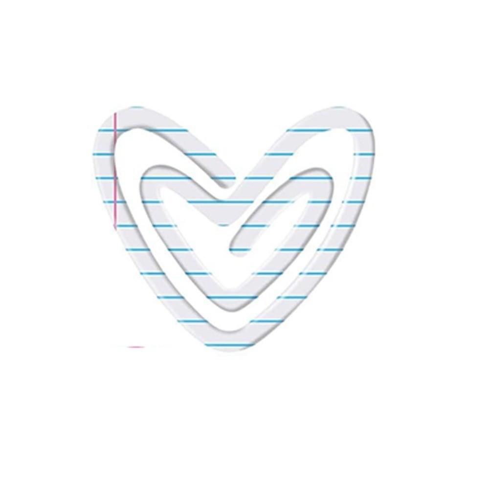 9pcs Big Size Heat Transfer Bookmark Acrylic DIY Pattern Paper Clip  Gift