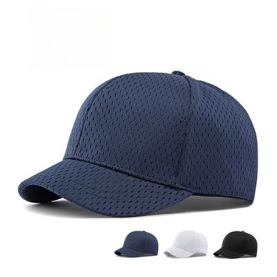 Unisex Summer Mesh Baseball Cap, Breathable Short-Brim Hat for Outdoor Sun Protection