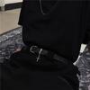 Harajuku Hot Girls Waist Belt with Adjustable Pin Buckle Universal Ladies Coat Dress Waistband Western Style PU Belt