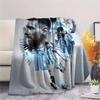 Lionel Messi Flannel Blanket, High quality Comfortable for All Seasons, Home Decor, Warmth and Comfort