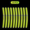 Car Wheel Hub Reflective Stickers Tire Rim Luminous Accessories For Volkswagen Santana GTI Rline Polo Golf Passat B5 B6 Touran Magotan