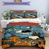 3Pcs Snoopy'S Halloween Adventure Bedding Set Quilt Cover Pillowcase Home Christmas Halloween Gift 1 Duvet Cover 2 Pillowcase S1475