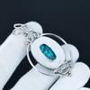 Turquoise Pendant Gemstone Pendant 925 Sterling Silver Pendant Handmade Jewelry Pendant For Gift Healing Stone Amazing Pendant