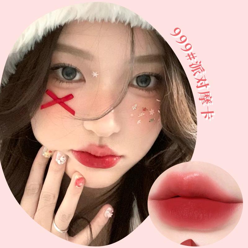 

XIXI Akagi Light Rabbit Chocolate Lipstick: Whitening, Age-Reducing, Enhances Complexion, Energetic Vibe for Students.