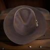 Elegant Homburg Top Hat Cowboy Costume for Outdoor Gatherings Activity