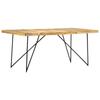 Day and Night - Day and Night Solid Mango Wood Dining Table 180x90x76 Cm