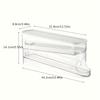 1pcs Refrigerator Egg Storage Box Rolling Kitchen Container Eggs Rolling Rack Large Capacity Refrigerator Egg Organizer Holder