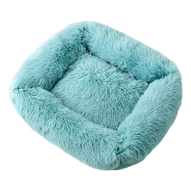 Creative Pet Bed Thicken Nest for Dogs and Cats Soft Plush Rectangular Sofa