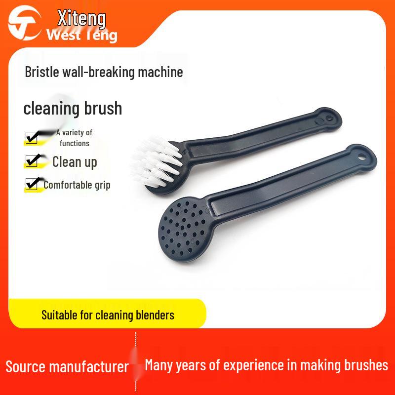 

Household Blender Cleaning Brush with PP Bristles - No Dead Corners for Soy Milk Machines, Upgraded Hard Bristles.