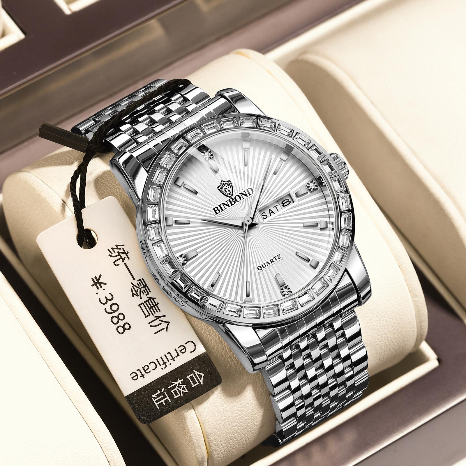 

Мужские водонепроницаемые светящиеся наручные часы-будильник для бега One Size