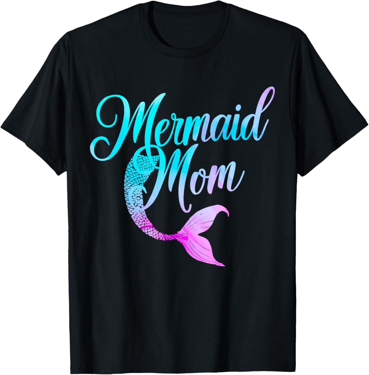 Mermaid Birthday Party Mermaid Mom T-Shirt S разноцветный