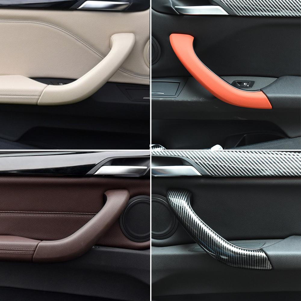 Manija de Tirador Interior de Puerta Izquierda Derecha Cubierta Exterior Panel Moldura Reemplazo Para BMW X1 X2 F48 F49 F39 2016-2020 51417417513