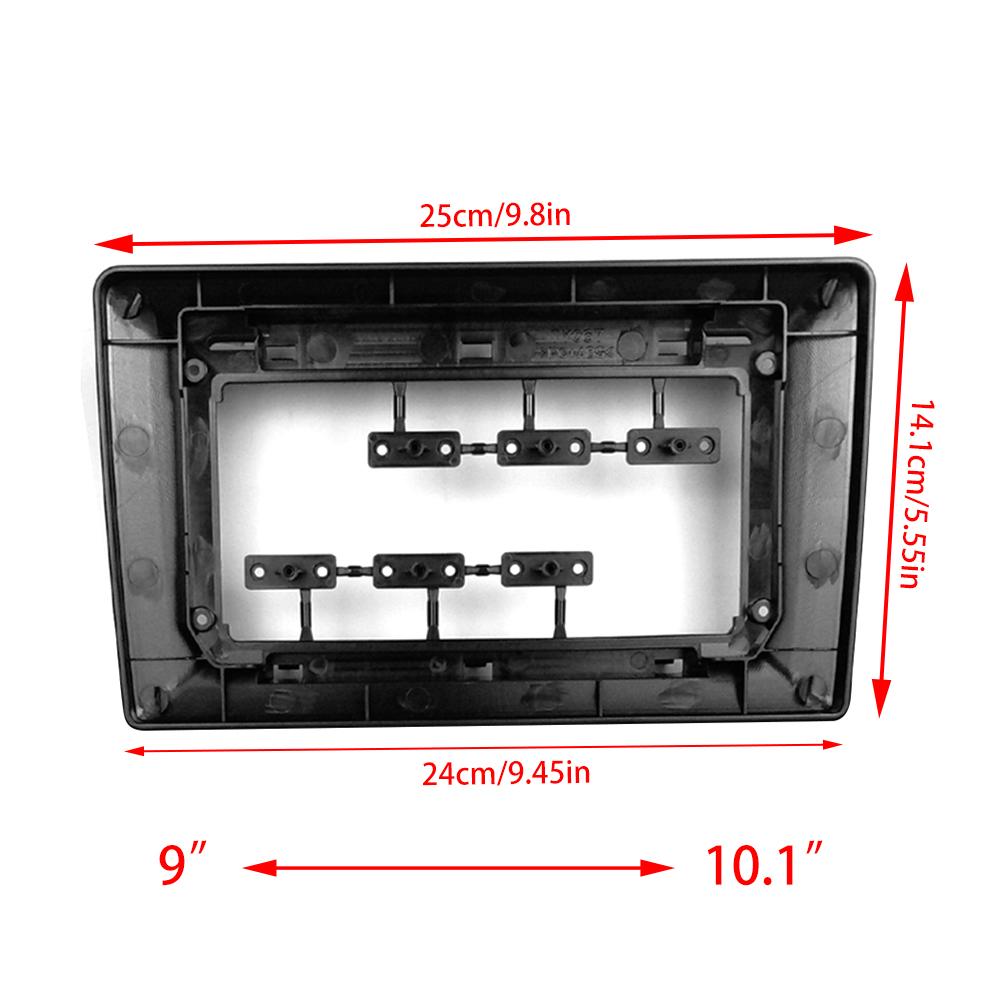 

2 Din 9 дюймов, 10 дюймов - 7 дюймов Автомобильная центральная консоль Радио Рамка Подходит для всех моделей автомобилей DVD Радио Панель приборов Android Система 9 to 10.1