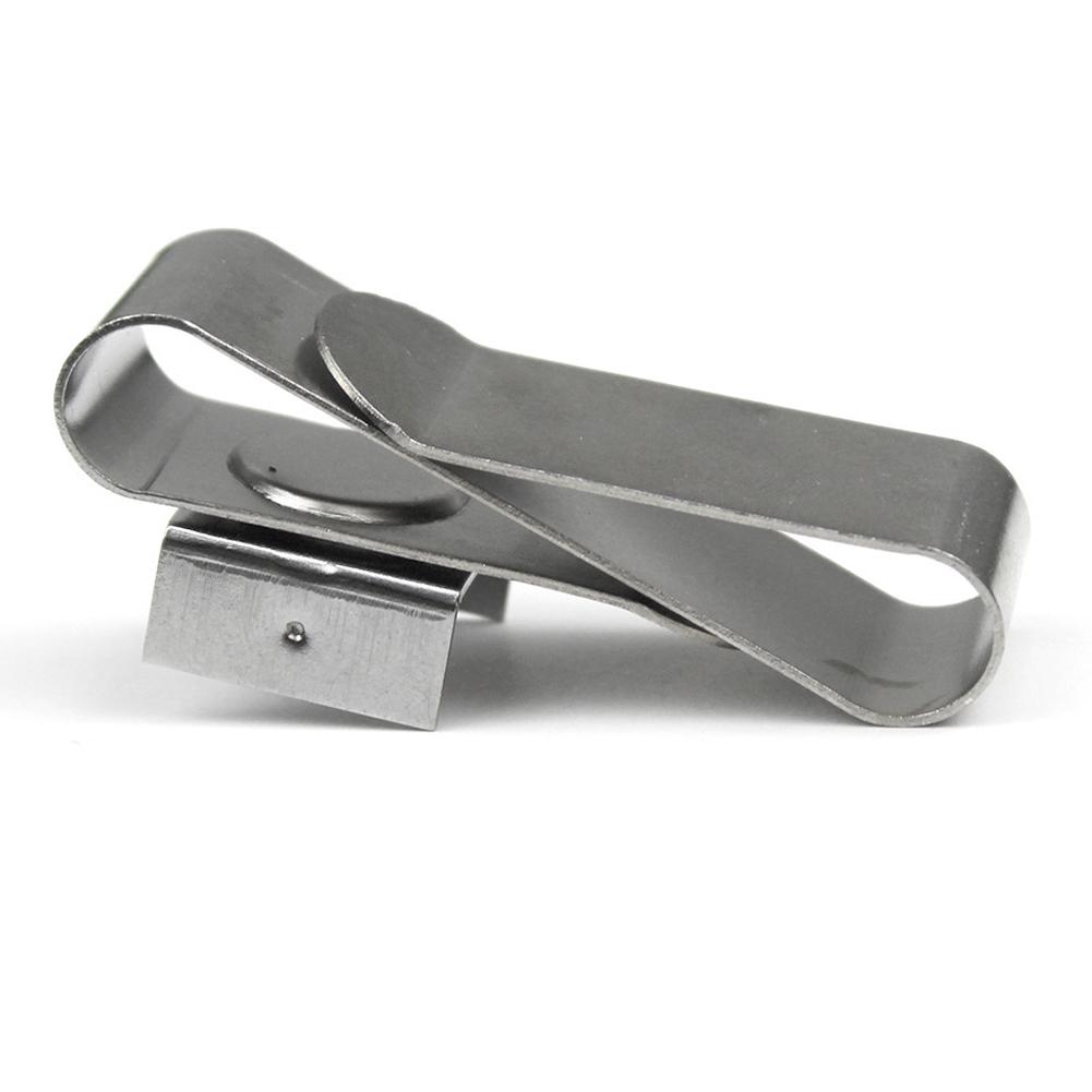 1PC S Type Stainless Steel Magnetic Chalk Clip Durable Adjustable Storage Clip Billiard Accessories