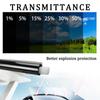 1 Roll 50x300cm 1/5/15/25/35/50 Percent Car Window Tint Film Car Glass Sticker Sun Shade Film Summer UVProtctor Car Sticker Film LXY