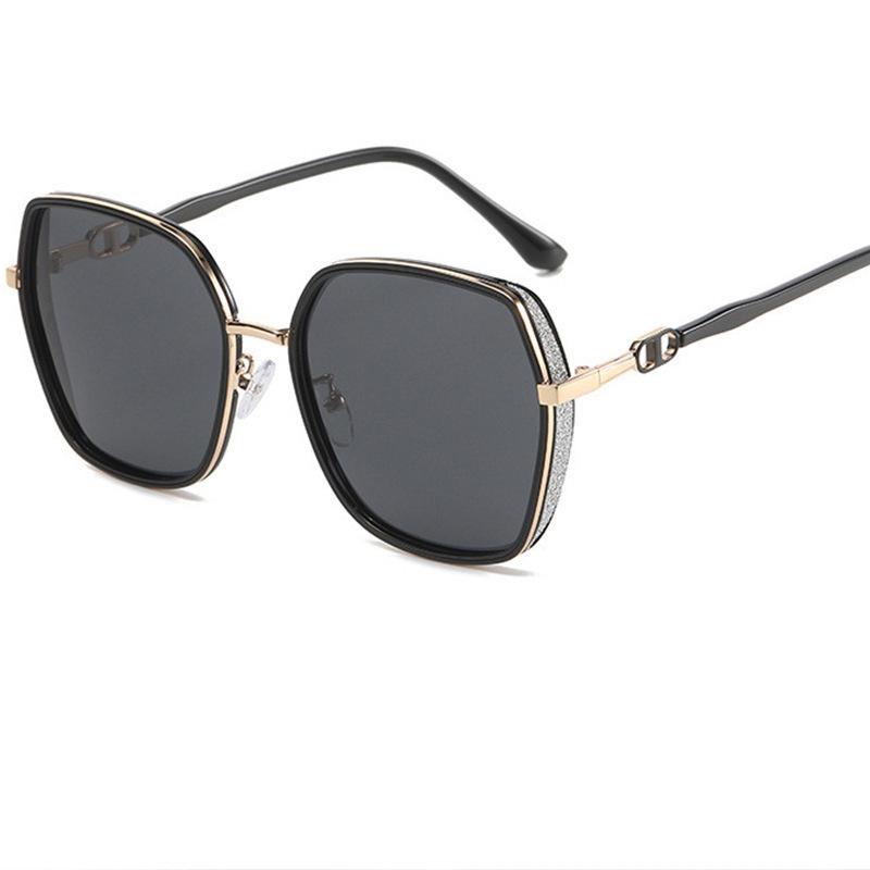 Ochelari de soare de vară pentru femei 2024, la modă, cu față mare și protecție UV