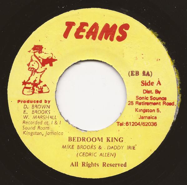 

7inch Record MIKE BROOKS DADDY IRIE Bedroom King EB2A Teams Jamaica Reggae Ska Dub Used