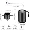 Insulated Hand Brewed Coffee Cup Heat-resistant Anti-scald Handle Travel Coffee Maker Comfortable Handle Non-slip