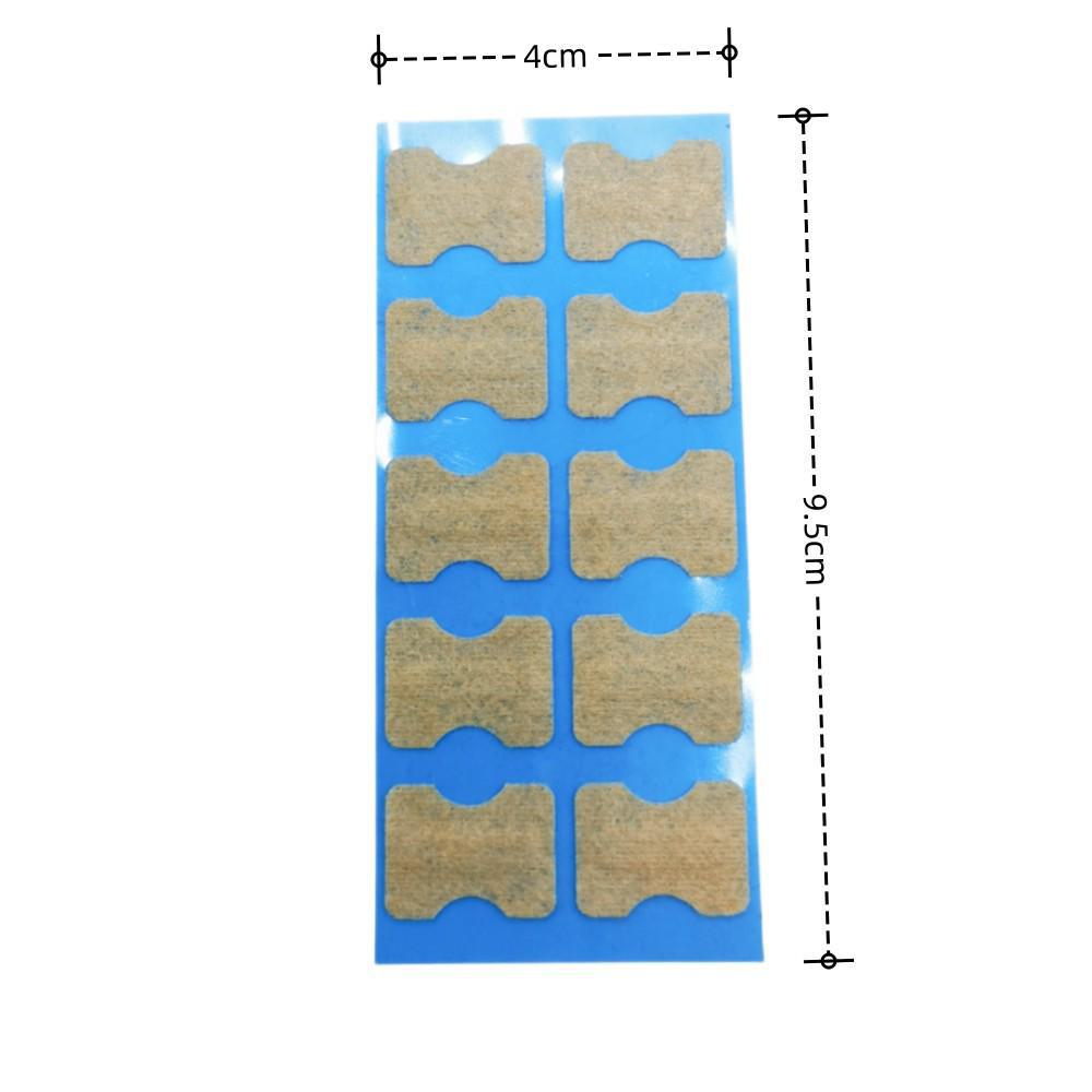 

Наклейки для ногтей без клея при паронихии для коррекции вросшего ногтя null жёлтый