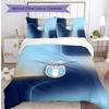 Lazio FC Printed 3PCS Bedding Set Breathable Duvet Cover with Pillowcases Decorative Bed Linen for Bedroom Home