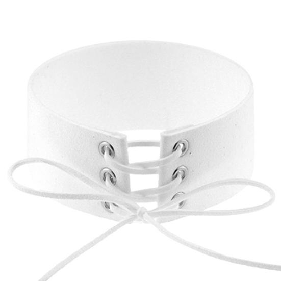 Женский чокер из искусственной замши в готическом стиле