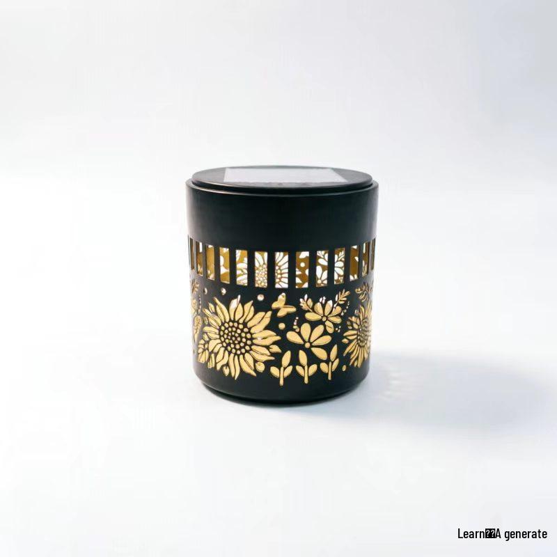 Solar Mandala Decorative Wall & Garden Lamp