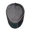 New Vintage Plaid Beret Men Women Visor Flat Cap Summer Thin Retro Soft Top Newsboy Hat Casual Female Berets Boina Adjustable