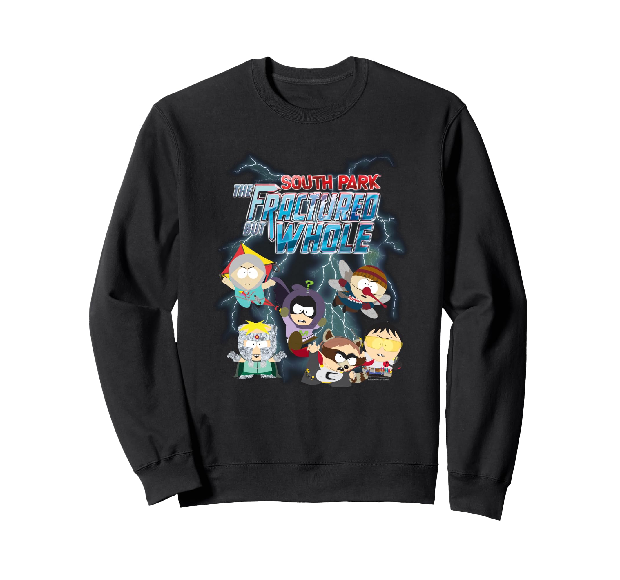 

South Park The Fractured But Whole Superheroes Cartoon Sweatshirt