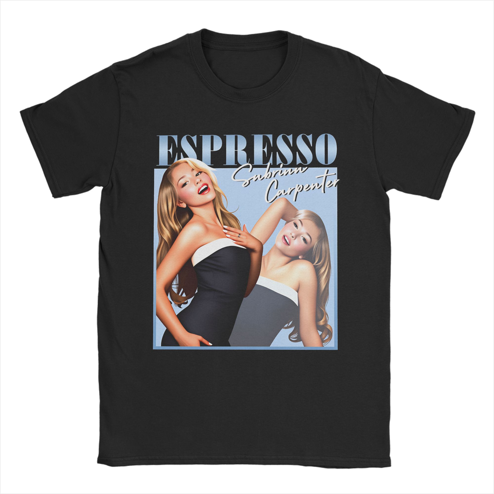 Sabrina Carpenter Espresso Song Art T-shirt XXXL