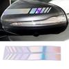 2pcs Car Side Rear View Mirror Stripes Stickers for Car Decor Rearview Mirror Car Exterior Stickers Styling Car Accessories