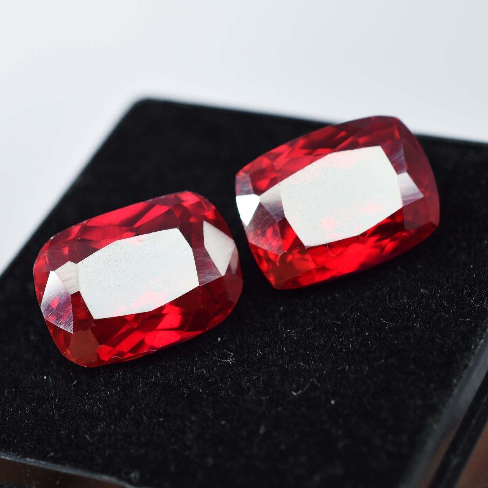 Satriecošs pāris rubīnu 16,40 ct