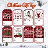 Christmas Roll Stickers 500pcs 2.36x1.57 Inch Holiday Gift Wrap Labels for Crafts Packaging