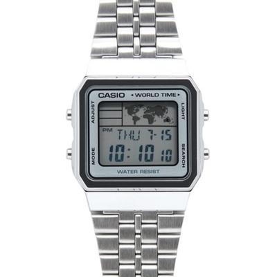 Refurbished Casio Alarm World Time Digital A500WA-7DF Men's Watch