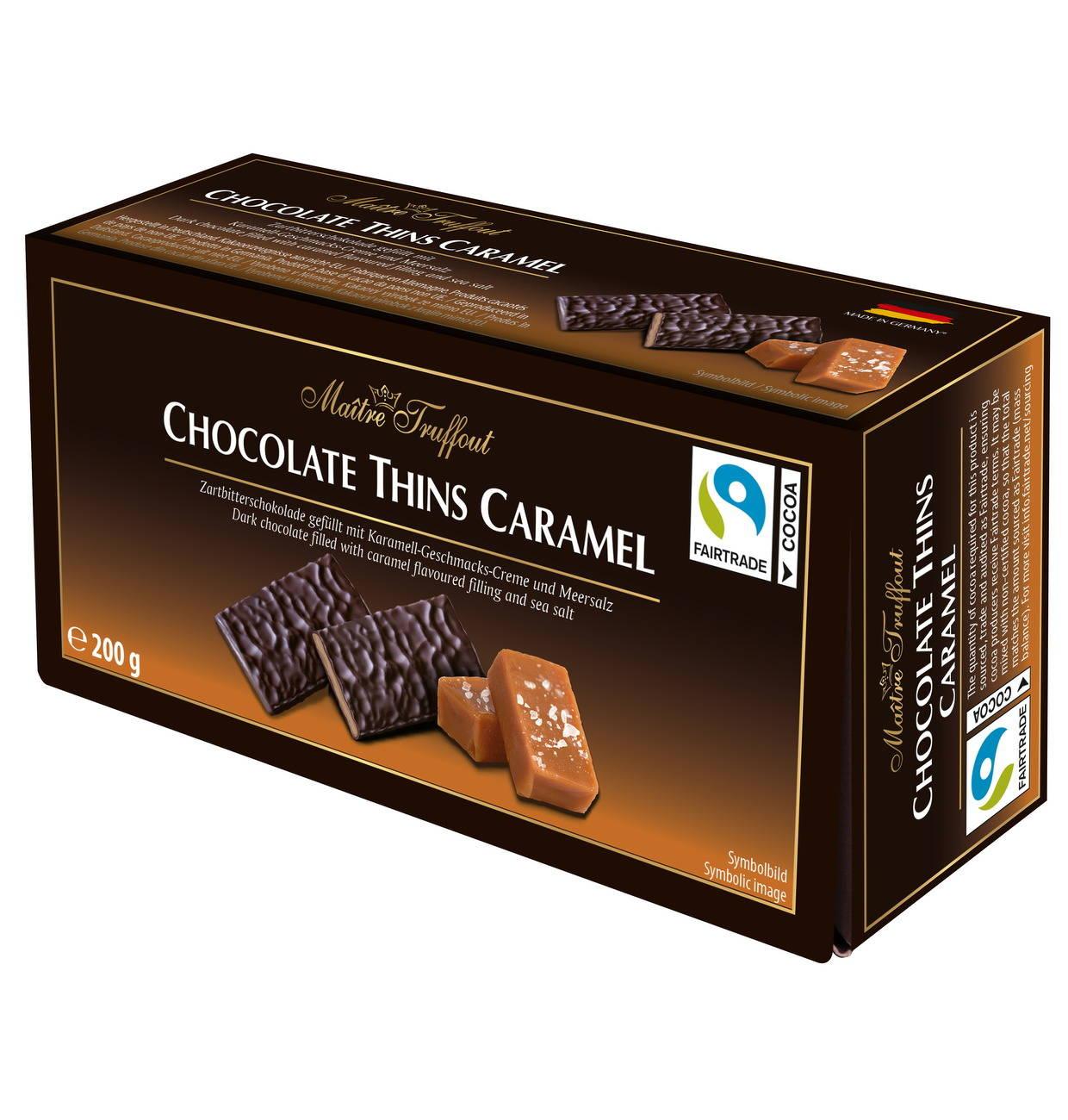 Maitretruffout Gesalzenes Karamell Schokoladenstückchen 200