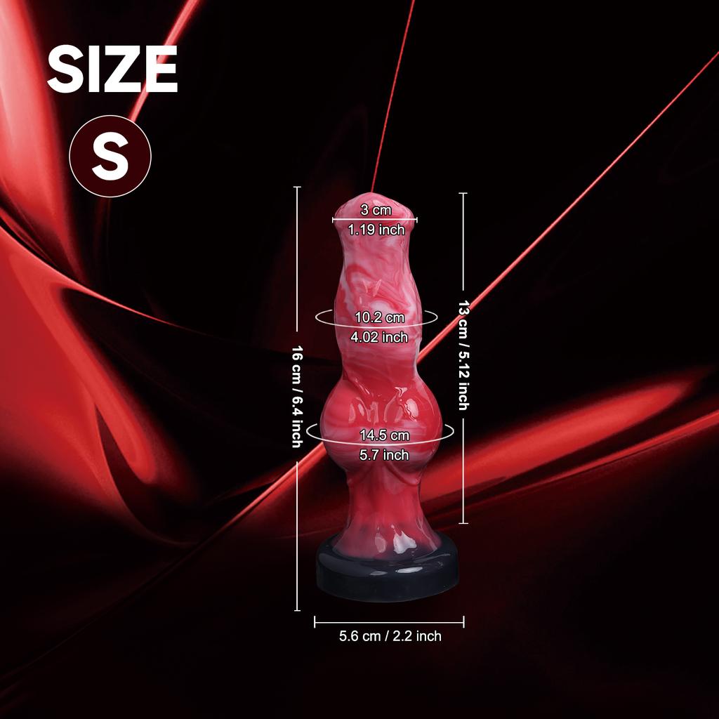 Huge Silicone Animal Dog Dildos Realistic Big Knot Penis Female Vaginal Masturbation Device Anal Plug Adults Sex Toys For Men18+