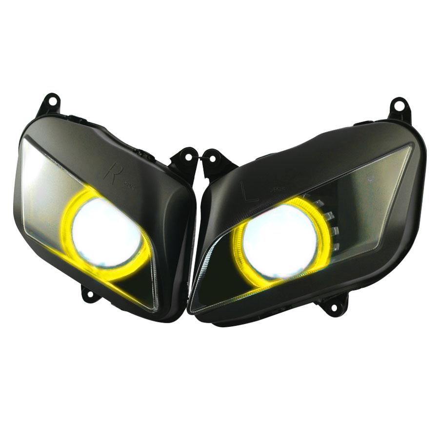 Motorcycle Accessories Headlight LED Custom HID Headlamp Projector Bi-Xenon Headlight Assembly Fit For Honda CBR600RR 2007-2012