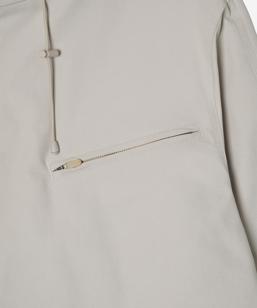 NODE LABS Dev:12 2Way Rivet Hood Jacket_Padded White