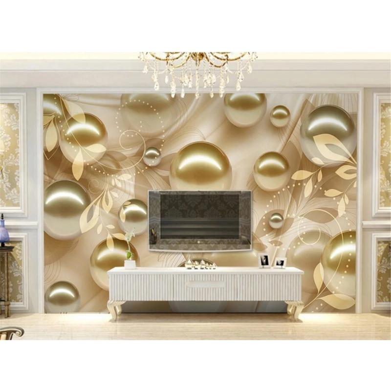 

Golden Pearl Beautiful 3d Wallpaper Bedroom Living Room Background Wall Papers Home Decor Murals Wall Stickers 200 cm(W) x 140 cm(H)