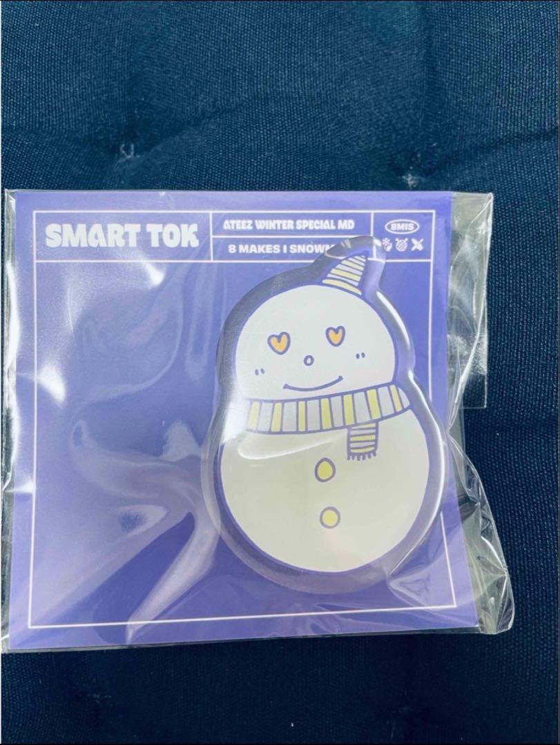 

[USED] ATEEZ Hongjoong SMART TOK snowman winter MD