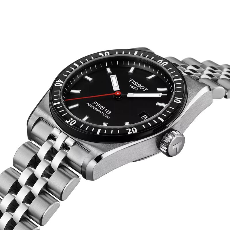 Tissot Stainless Steel Black Dial Men's Fashion Watch T149.407.11.051.00