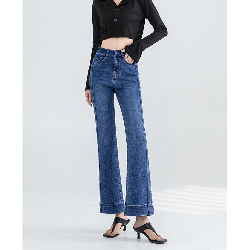 

Yanrui Women s 2024 Winter High-Waisted Fleece-Lined Flare Jeans Size 30