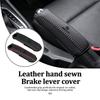 Universal Car Hand Sew Handbrake Sleeve Brake Lever Protection Cover For BMW M3 M5 E36 E39 E46 E60 E61 E64 E70 E71 E80 E85 E87